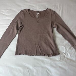 Brown long sleeve